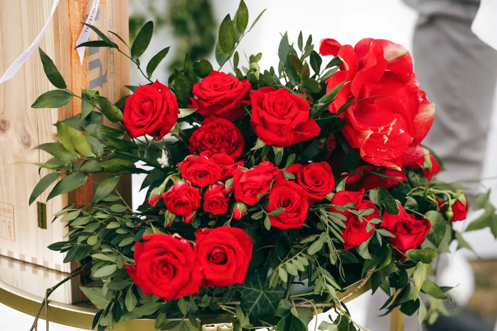 Ramo Romántico Rojo